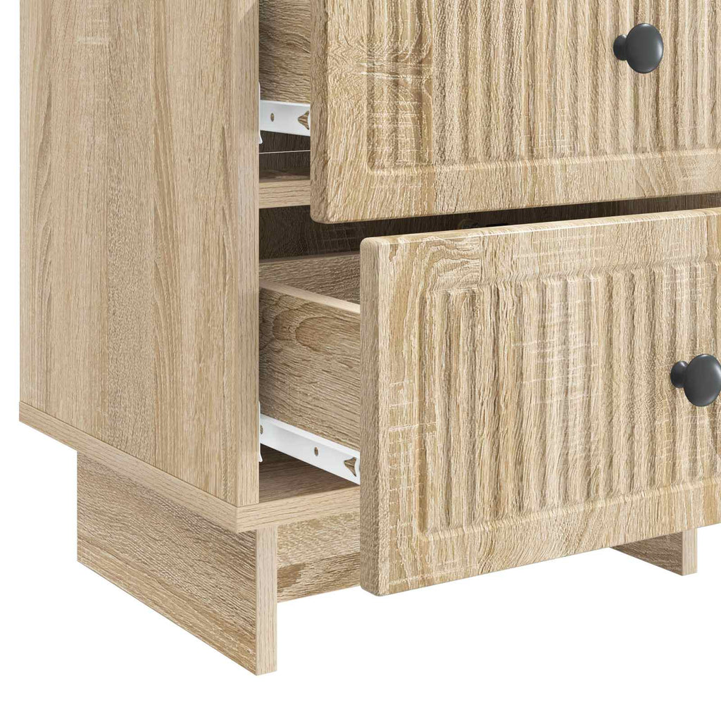 vidaXL Szafka Nocna dąb Sonoma 43 x 34,5 x 47,5 cm Drewno inżynieryjne