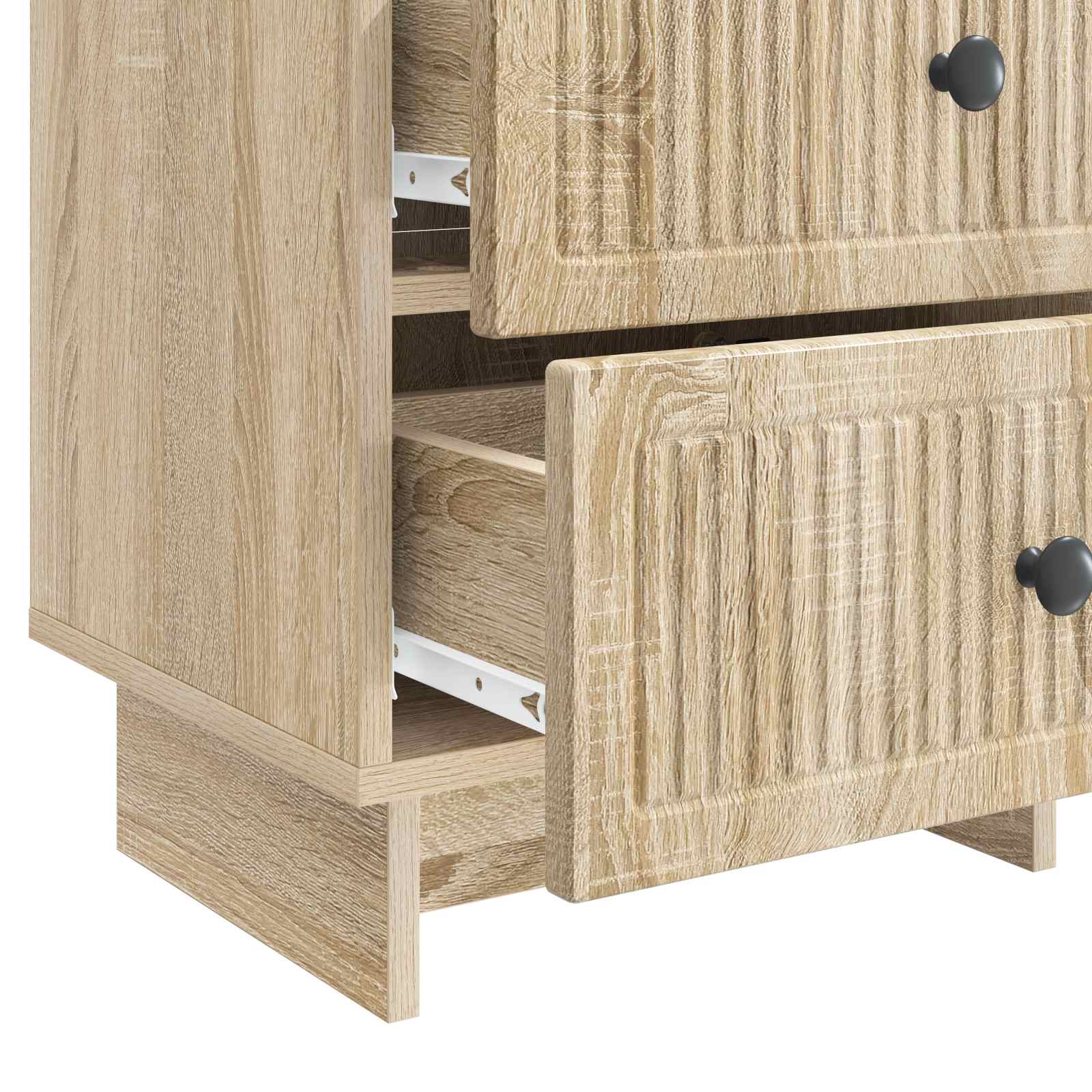 vidaXL Szafka Nocna dąb Sonoma 43 x 34,5 x 47,5 cm Drewno inżynieryjne