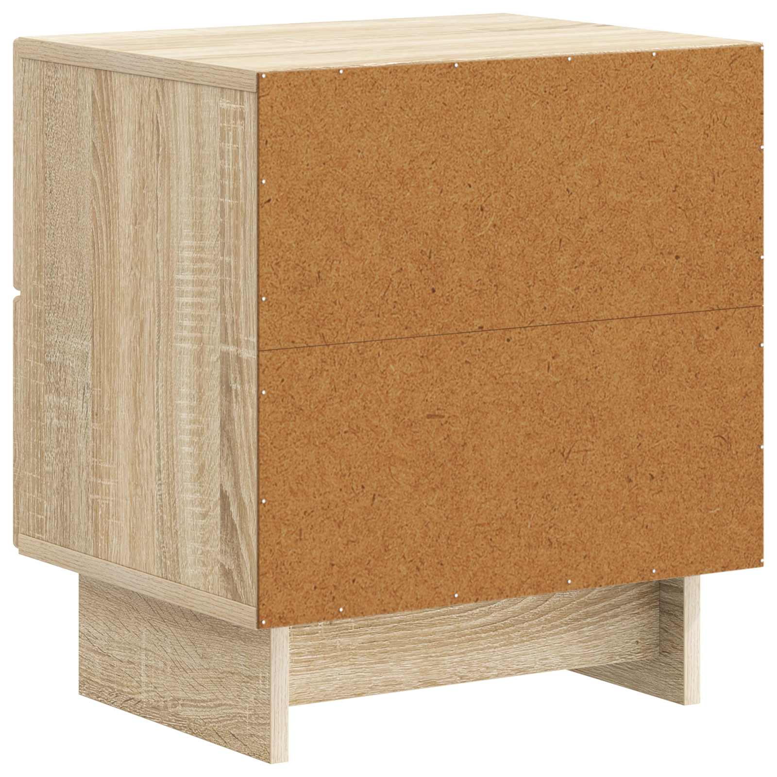 vidaXL Szafka Nocna z szufladą 2 pcs dąb Sonoma 43 x 34,5 x 47,5 cm
