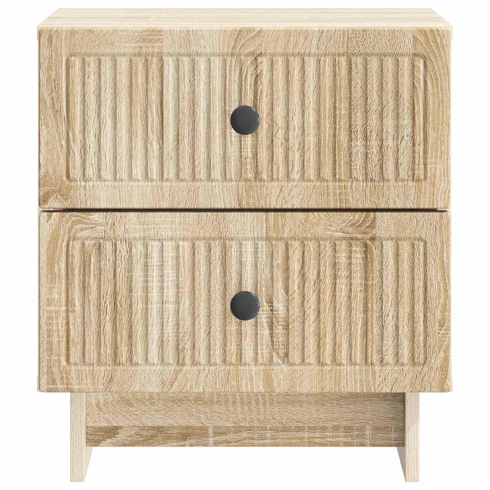 vidaXL Szafka Nocna z szufladą 2 pcs dąb Sonoma 43 x 34,5 x 47,5 cm