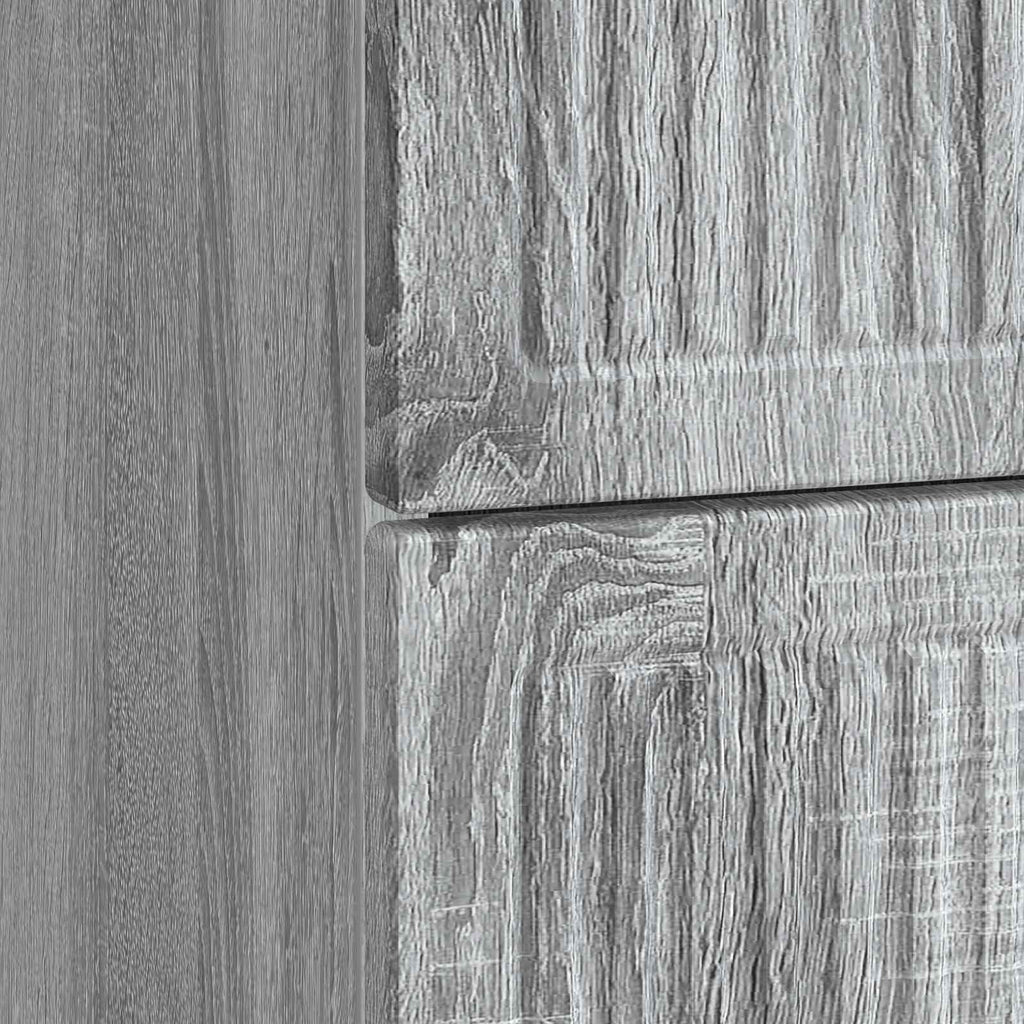 vidaXL Szafka Nocna z szufladą 2 pcs Szary Sonoma 43 x 34,5 x 47,5 cm