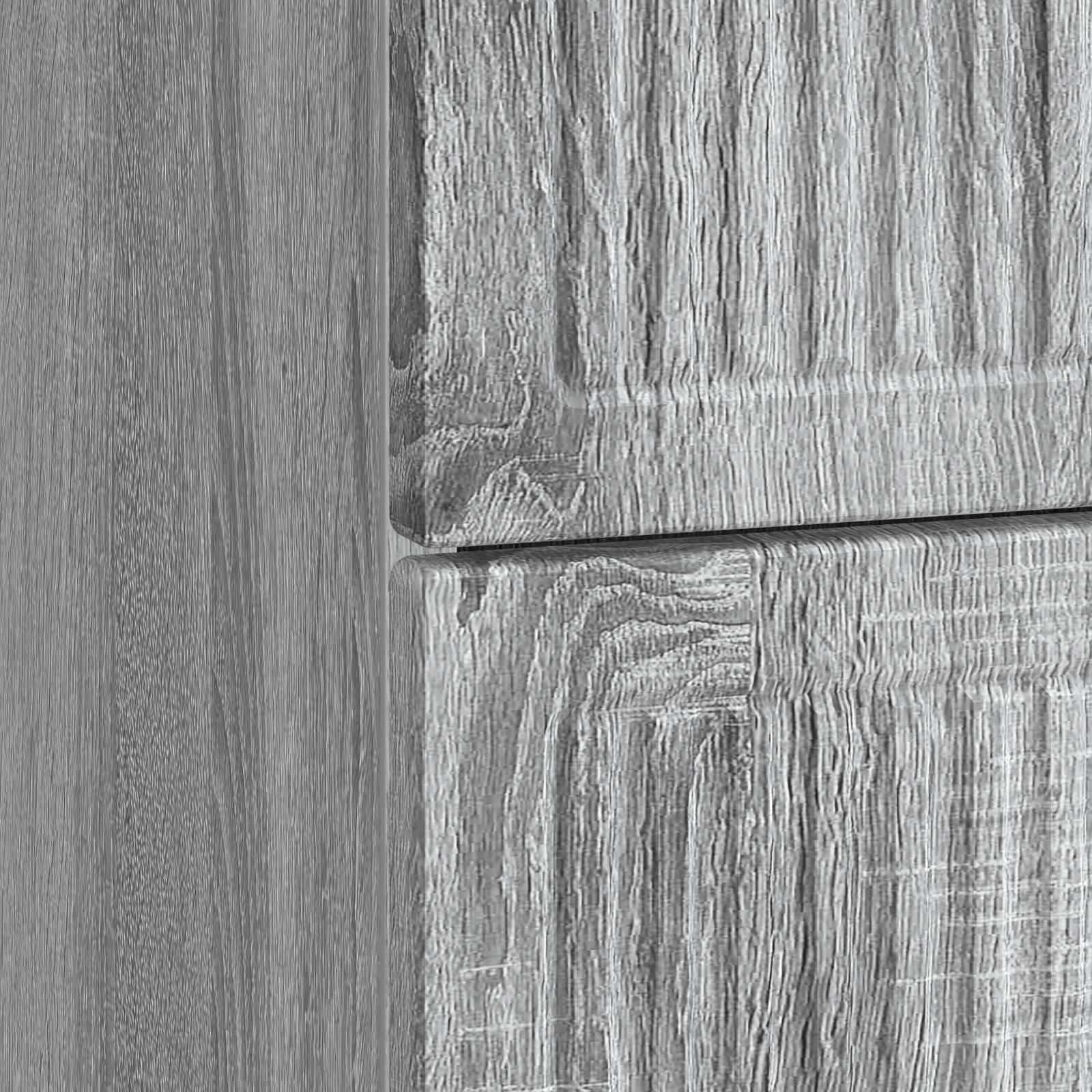 vidaXL Szafka Nocna z szufladą 2 pcs Szary Sonoma 43 x 34,5 x 47,5 cm