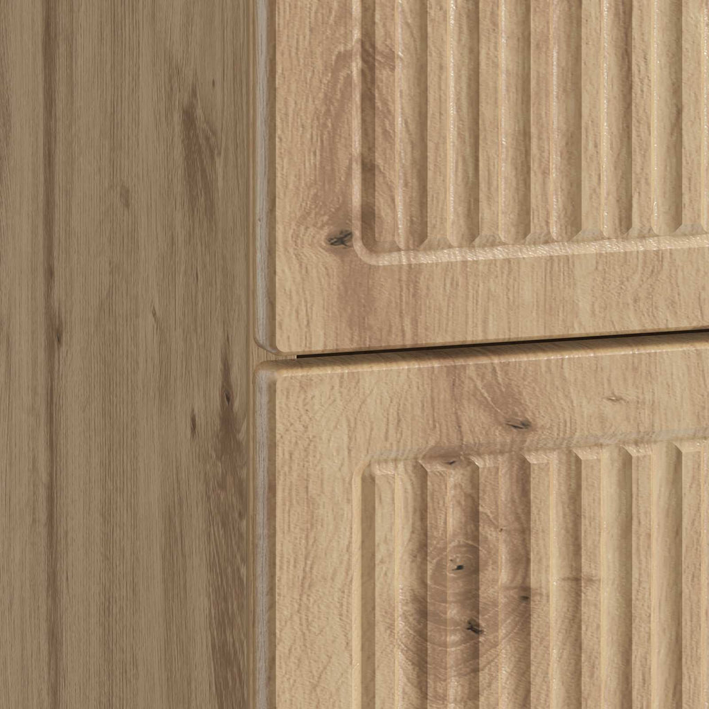 vidaXL Szafka Nocna z szufladą 2 pcs Dąb artisan 43 x 34,5 x 47,5 cm