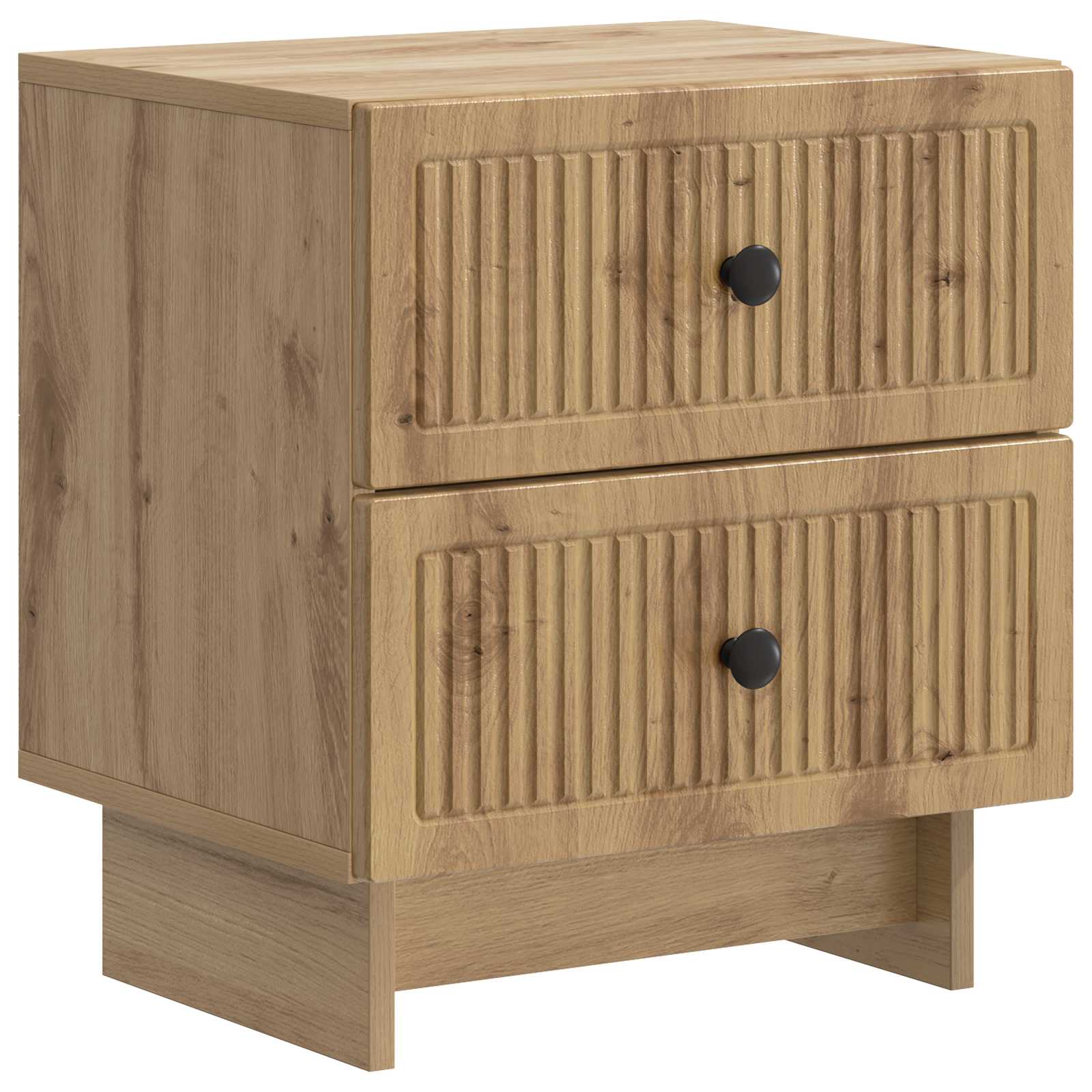 vidaXL Szafka Nocna z szufladą 2 pcs Dąb artisan 43 x 34,5 x 47,5 cm