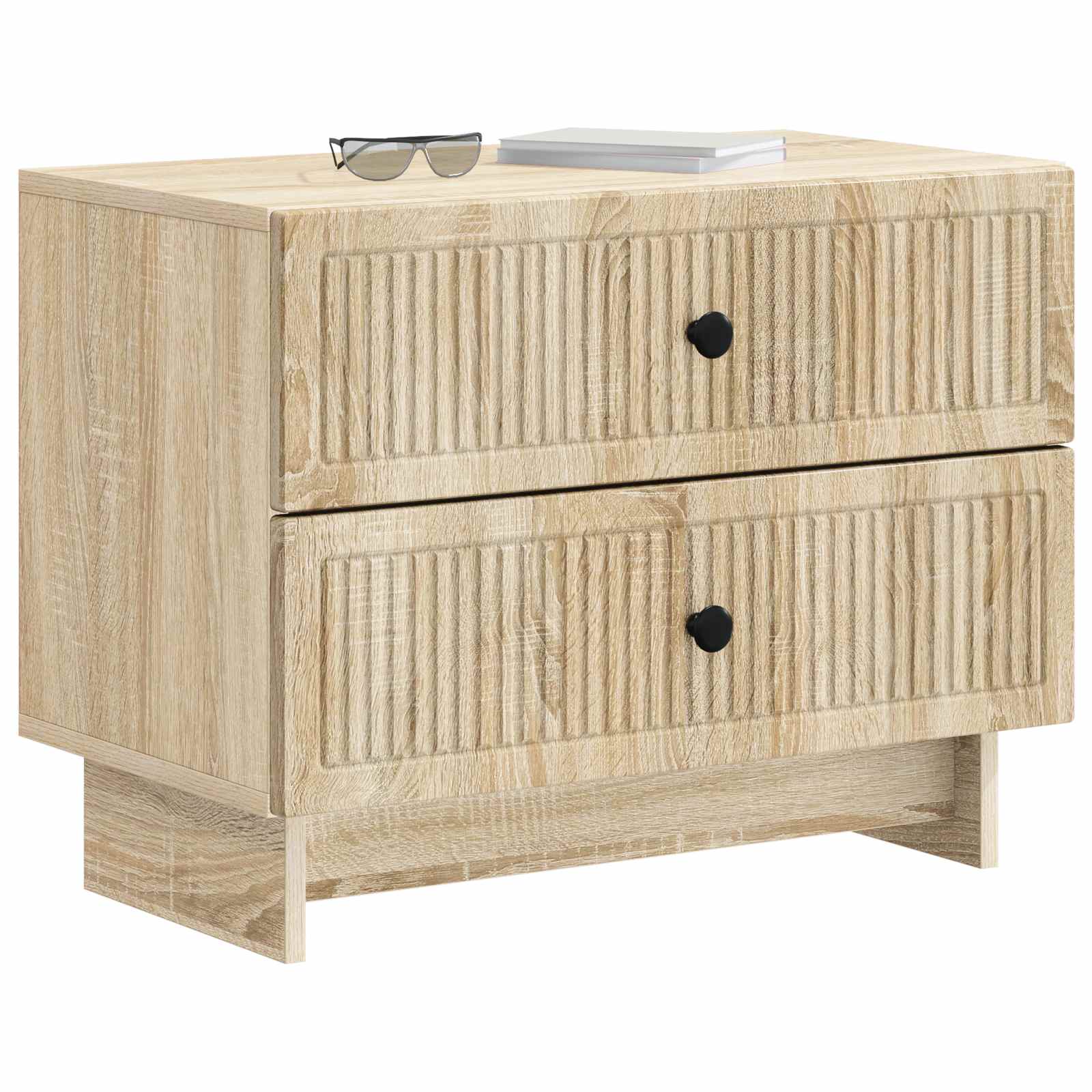 vidaXL Szafka Nocna dąb Sonoma 62 x 34,5 x 47,5 cm Drewno inżynieryjne