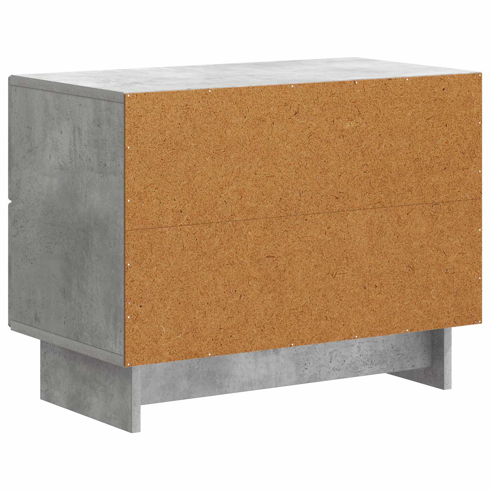 vidaXL Szafka Nocna z szufladą Betonowy szary 62 x 34,5 x 47,5 cm
