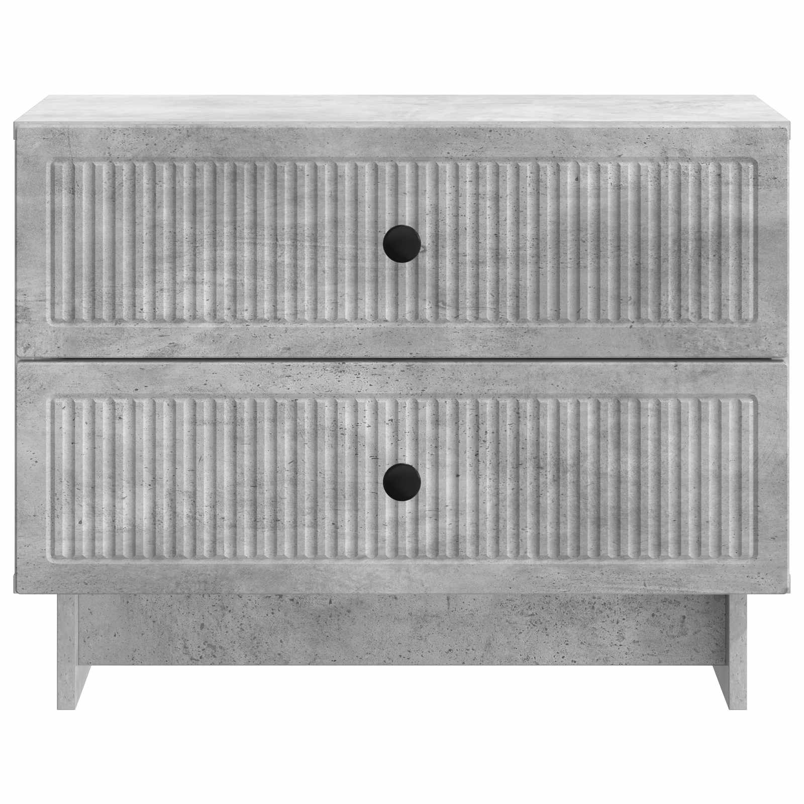 vidaXL Szafka Nocna z szufladą Betonowy szary 62 x 34,5 x 47,5 cm