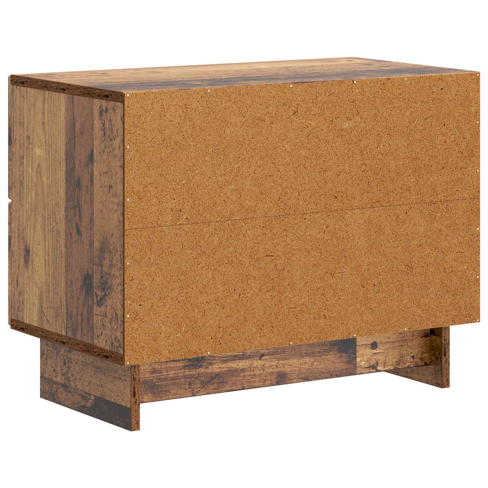 vidaXL Szafka Nocna z szufladą Stare drewno 62 x 34,5 x 47,5 cm