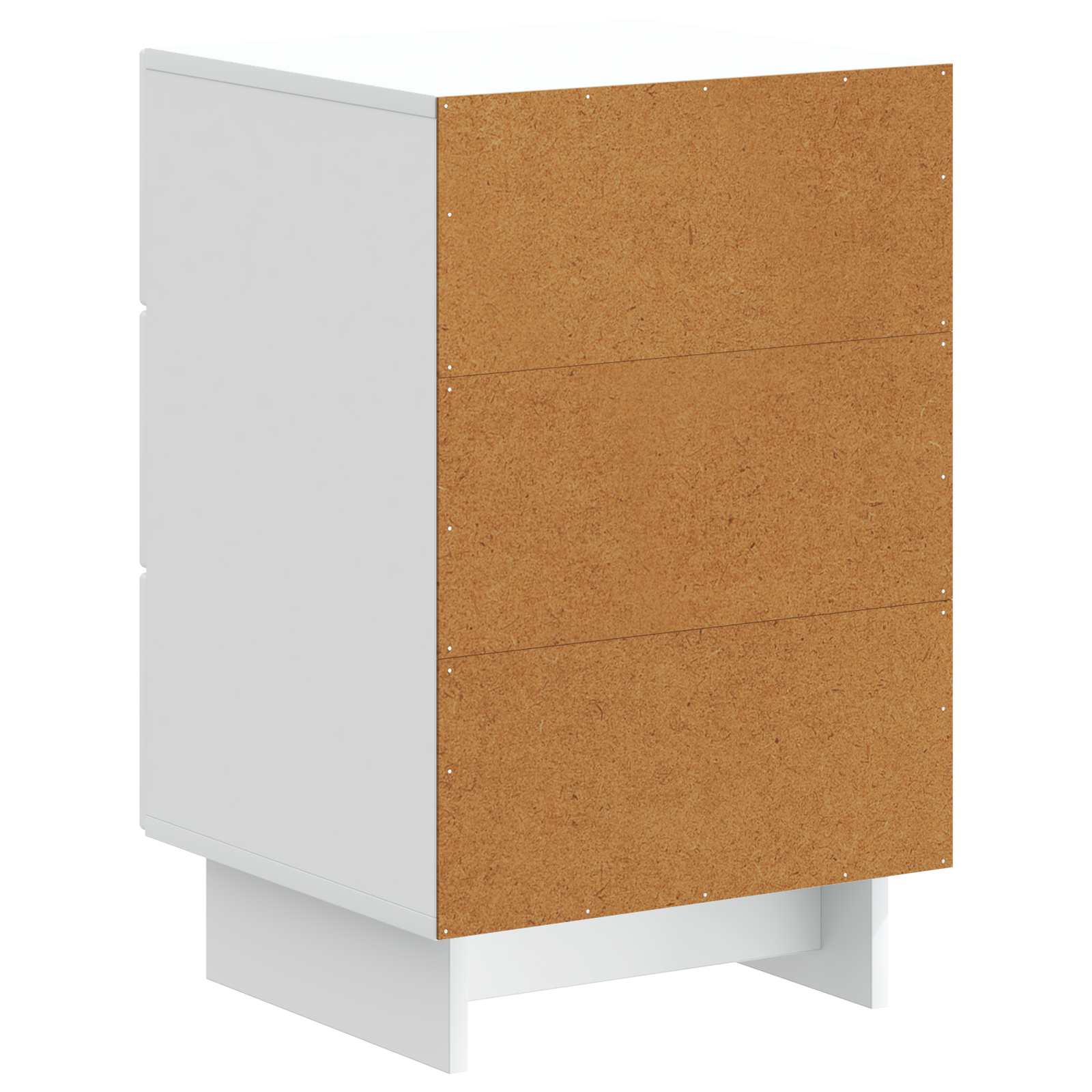 vidaXL Szafka Nocna Biały 43 x 41 x 66,5 cm Drewno inżynieryjne