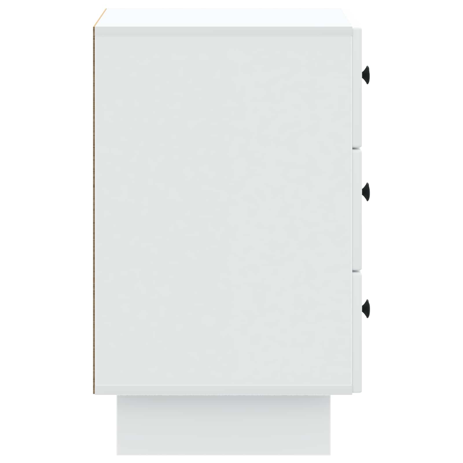vidaXL Szafka Nocna Biały 43 x 41 x 66,5 cm Drewno inżynieryjne