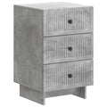 vidaXL Szafka Nocna z szufladą Betonowy szary 43 x 41 x 66,5 cm