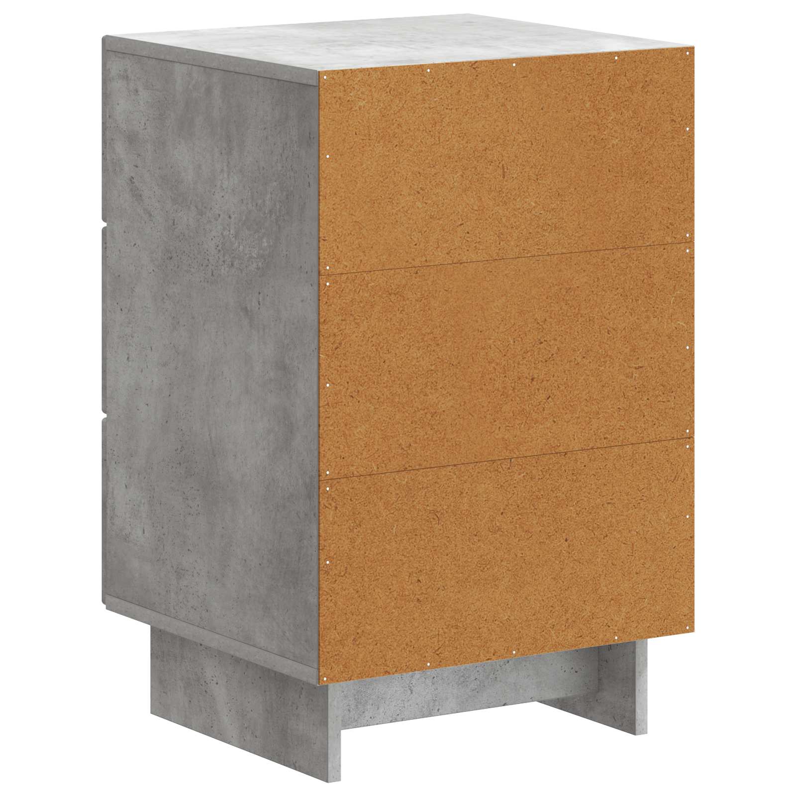 vidaXL Szafka Nocna z szufladą Betonowy szary 43 x 41 x 66,5 cm