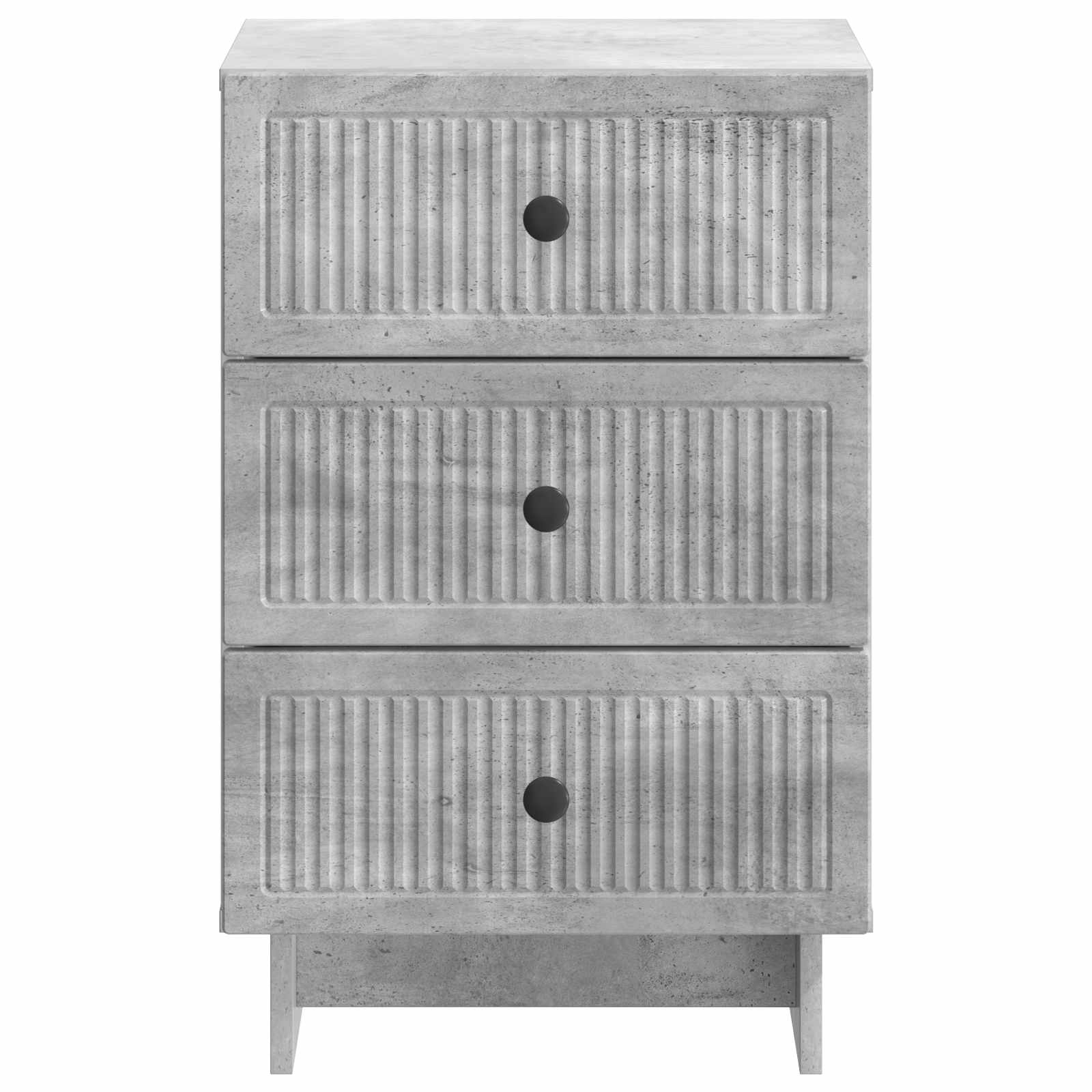 vidaXL Szafka Nocna z szufladą Betonowy szary 43 x 41 x 66,5 cm