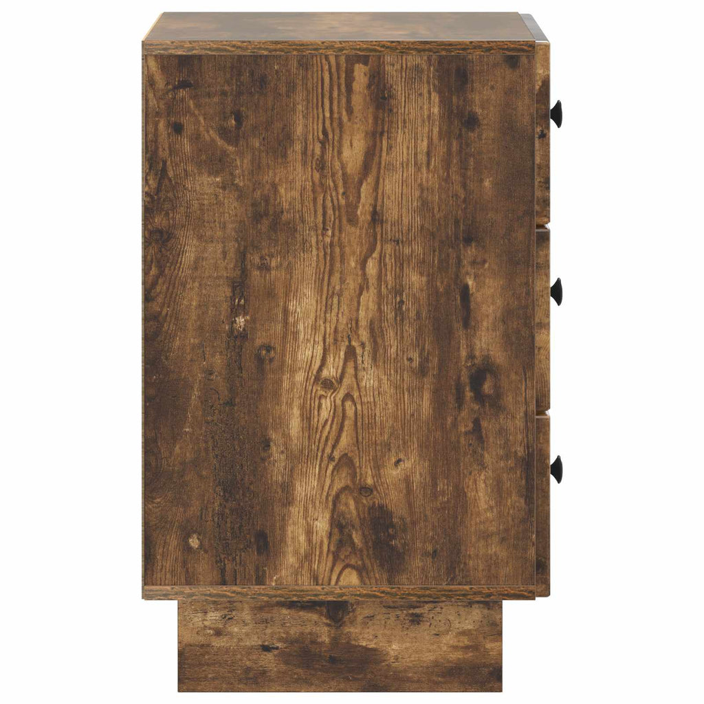 vidaXL Szafka Nocna Dąb wędzony 43 x 41 x 66,5 cm Drewno inżynieryjne