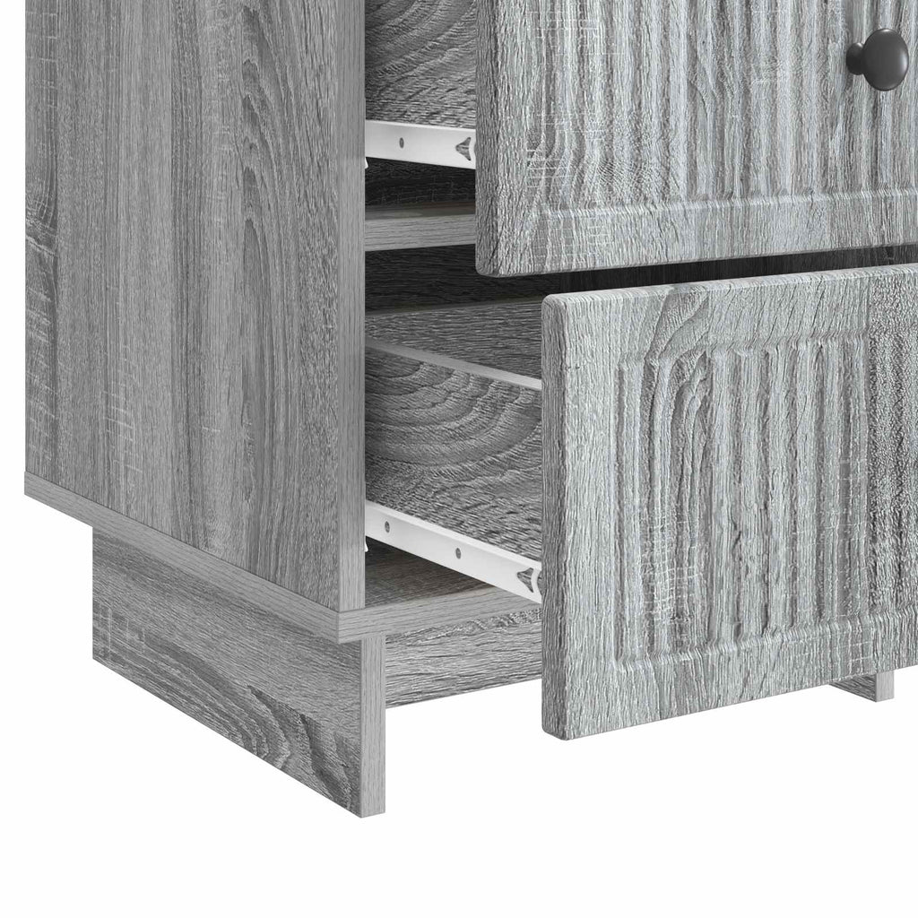 vidaXL Szafka Nocna Szary Sonoma 43 x 41 x 66,5 cm Drewno inżynieryjne