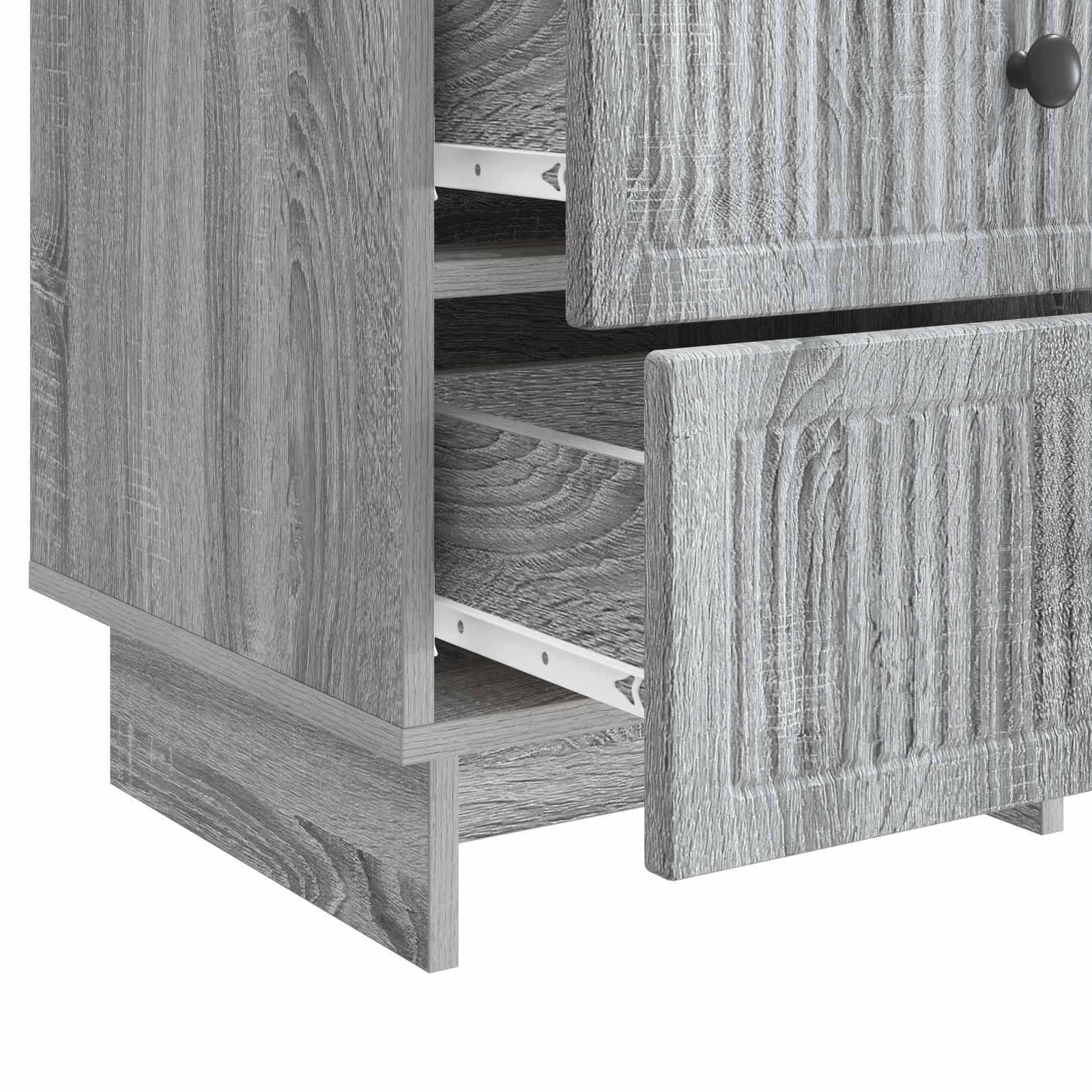 vidaXL Szafka Nocna Szary Sonoma 43 x 41 x 66,5 cm Drewno inżynieryjne