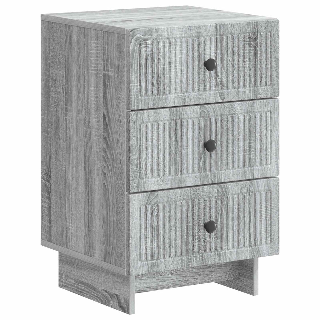 vidaXL Szafka Nocna Szary Sonoma 43 x 41 x 66,5 cm Drewno inżynieryjne