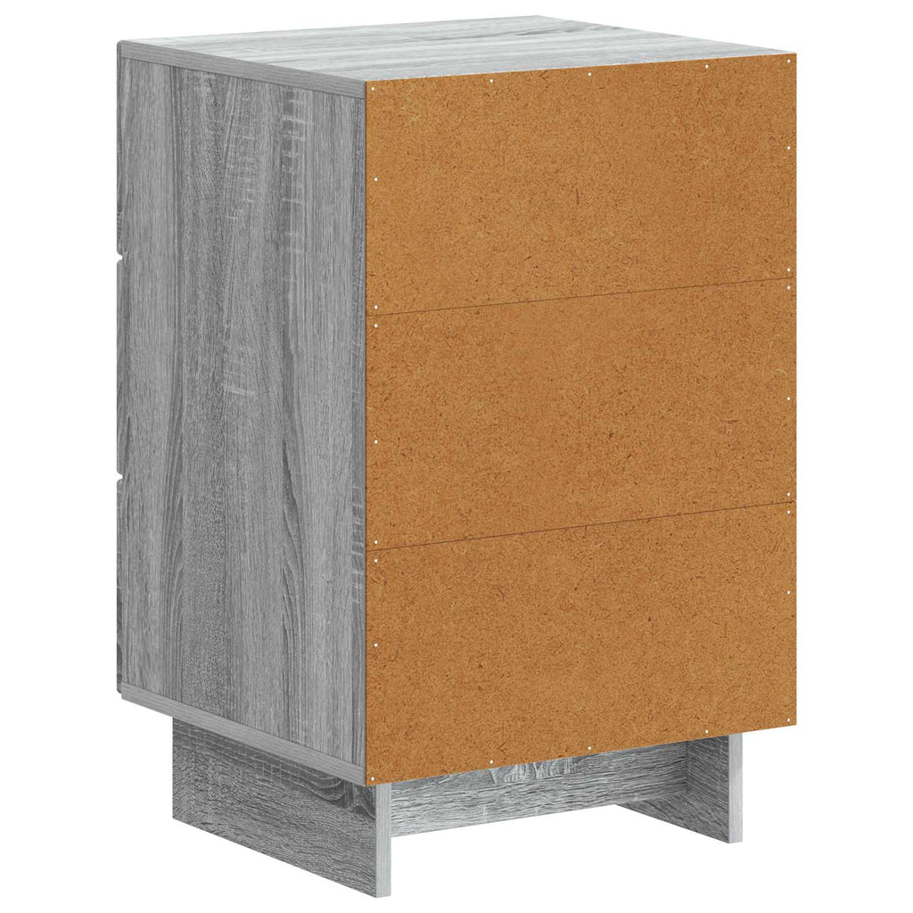 vidaXL Szafka Nocna Szary Sonoma 43 x 41 x 66,5 cm Drewno inżynieryjne