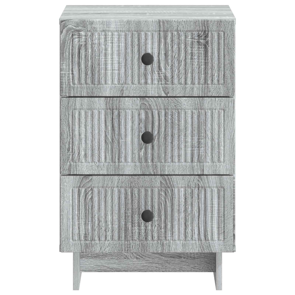vidaXL Szafka Nocna Szary Sonoma 43 x 41 x 66,5 cm Drewno inżynieryjne