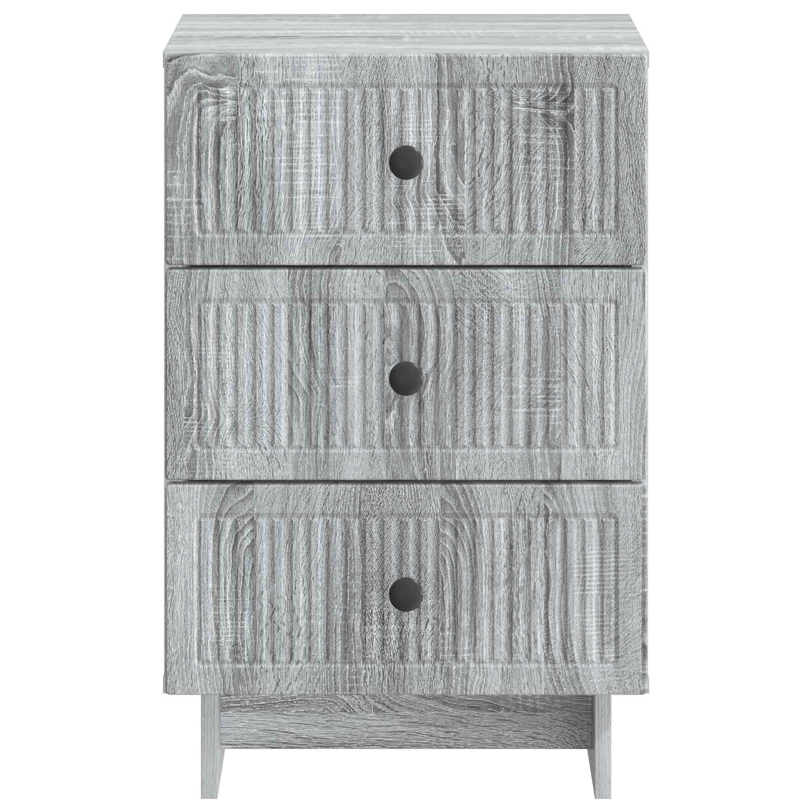vidaXL Szafka Nocna Szary Sonoma 43 x 41 x 66,5 cm Drewno inżynieryjne
