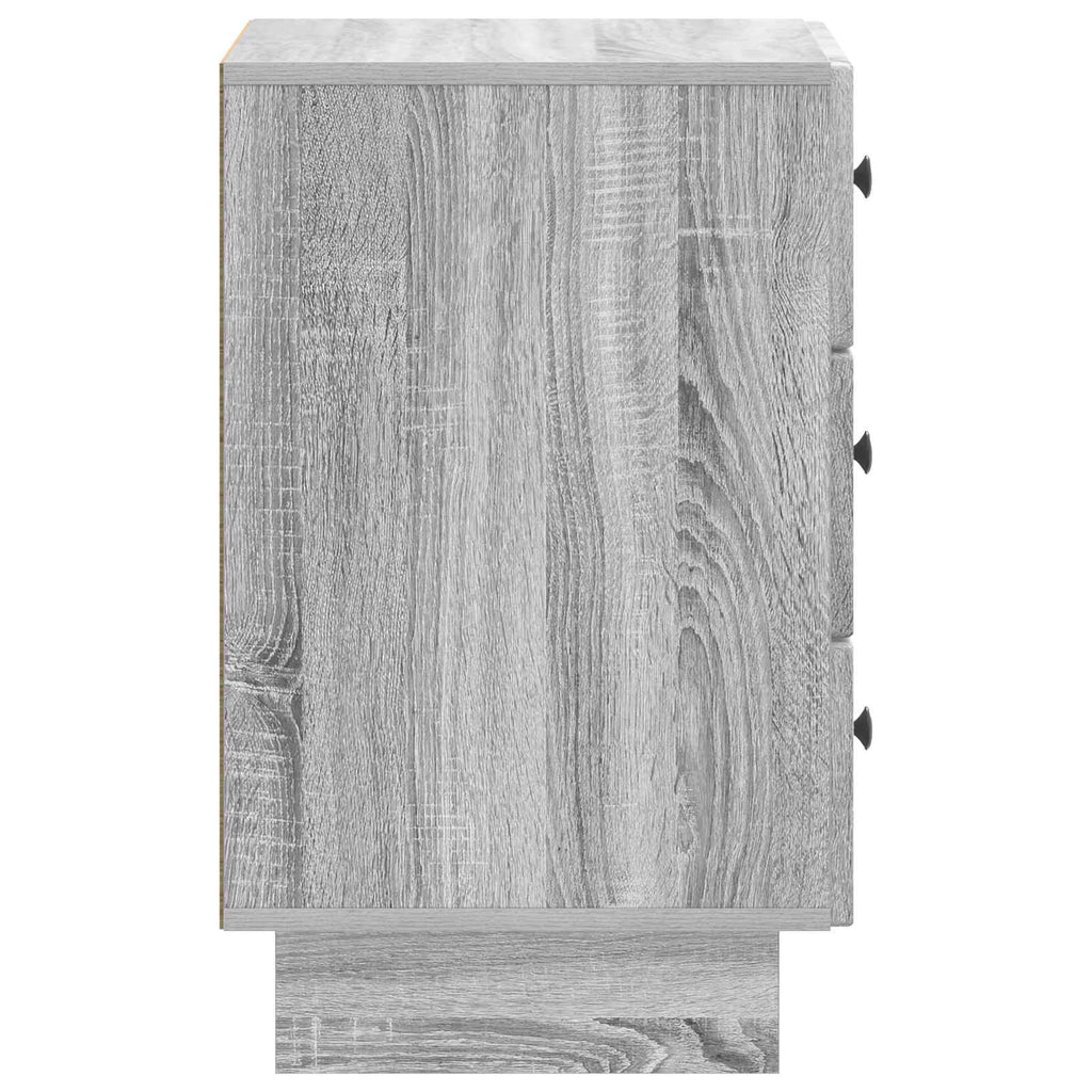 vidaXL Szafka Nocna Szary Sonoma 43 x 41 x 66,5 cm Drewno inżynieryjne