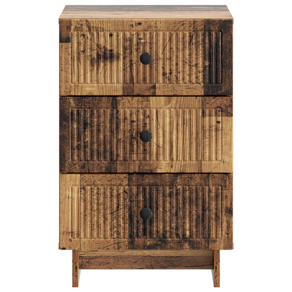 vidaXL Szafka Nocna Stare drewno 43 x 41 x 66,5 cm Drewno inżynieryjne