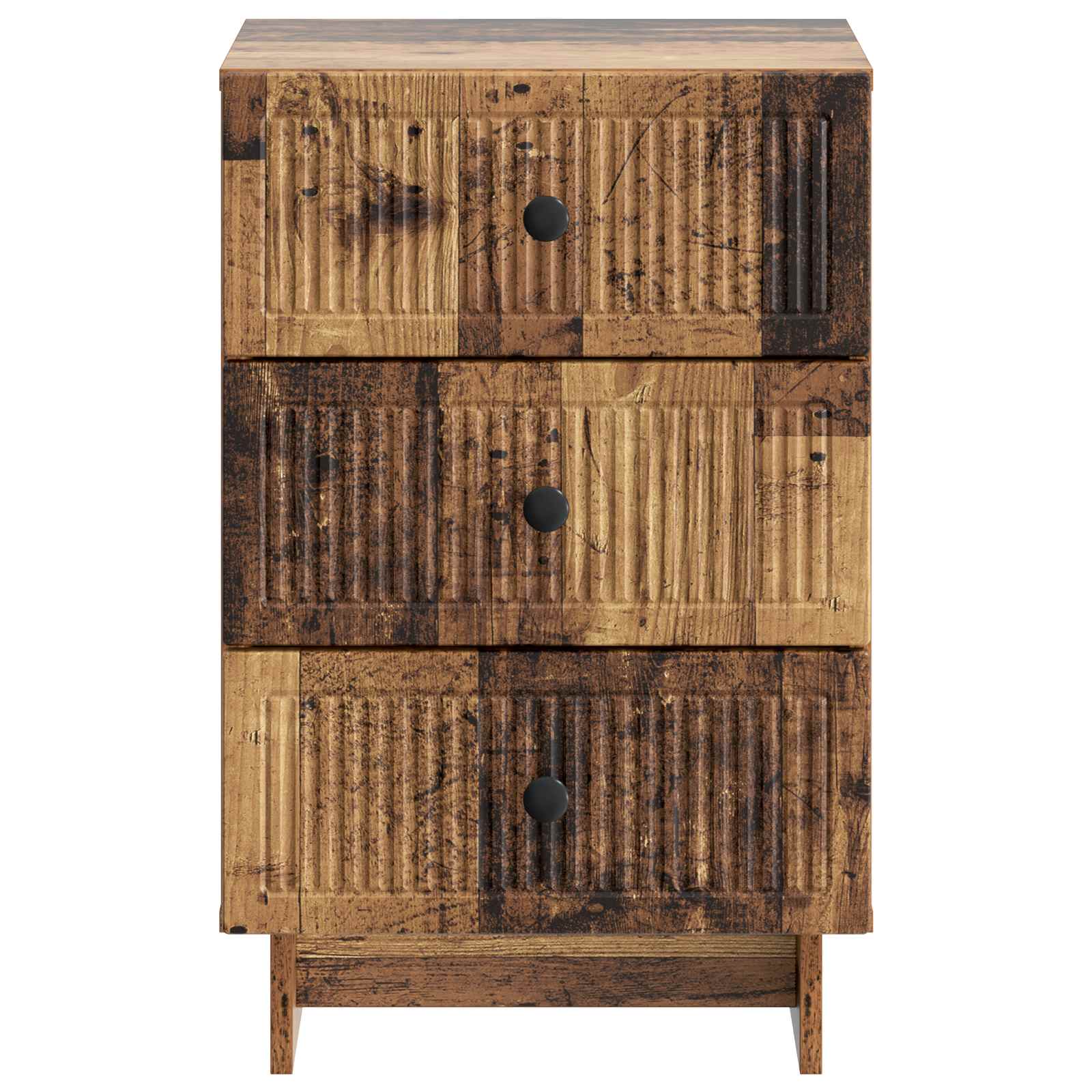 vidaXL Szafka Nocna Stare drewno 43 x 41 x 66,5 cm Drewno inżynieryjne