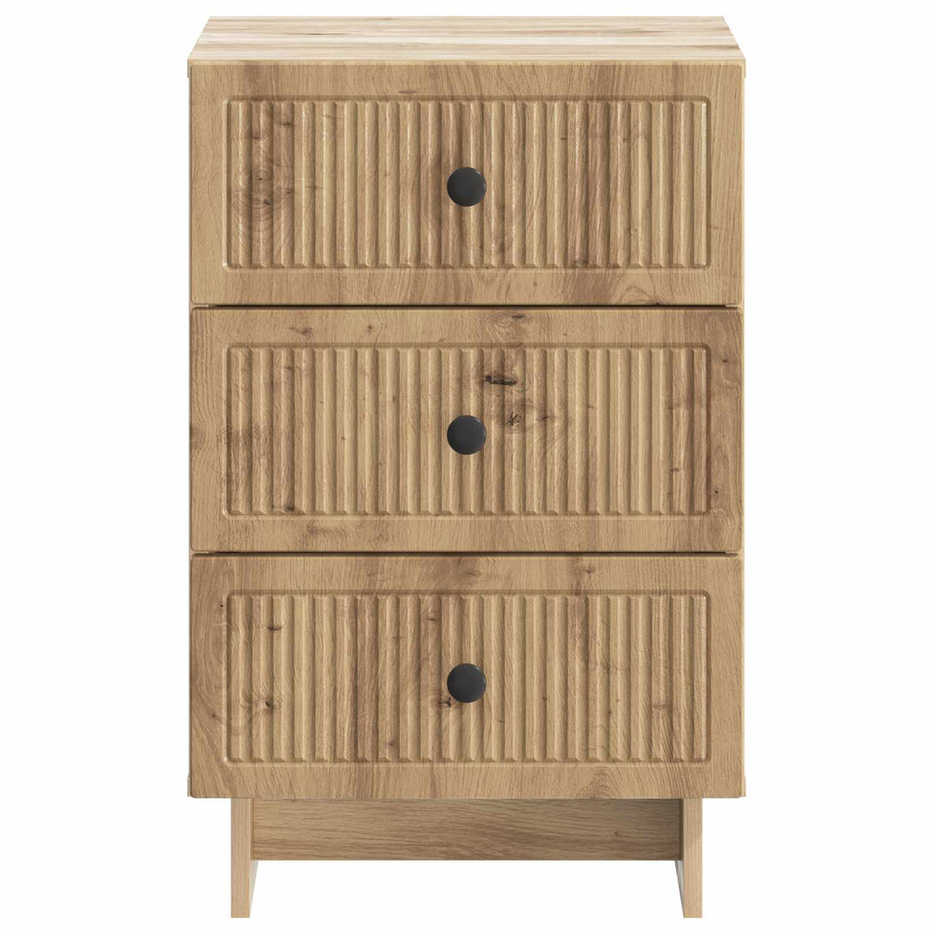 vidaXL Szafka Nocna Dąb artisan 43 x 41 x 66,5 cm Drewno inżynieryjne