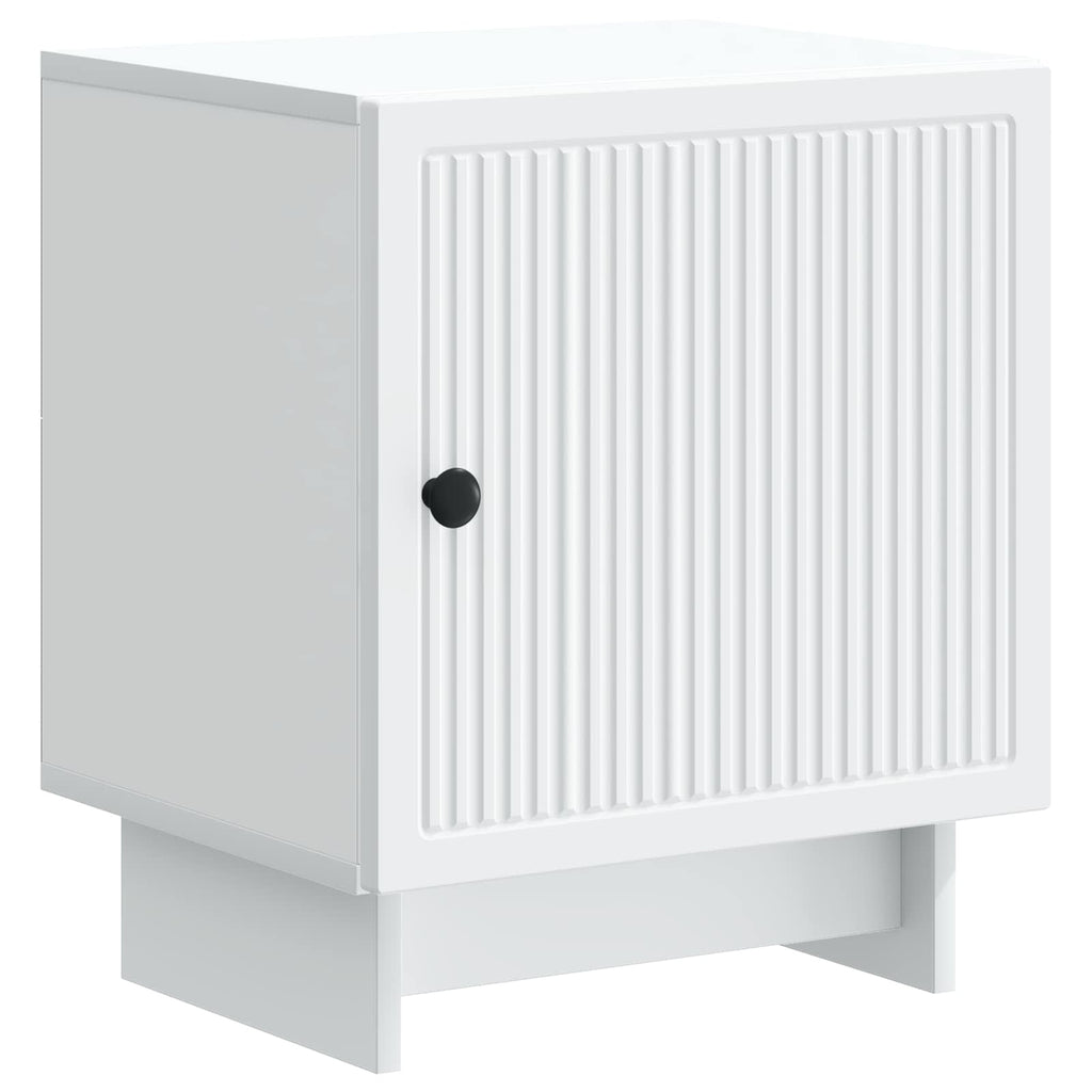 vidaXL Szafka Nocna 2 pcs Biały 43 x 34,5 x 50 cm Drewno inżynieryjne