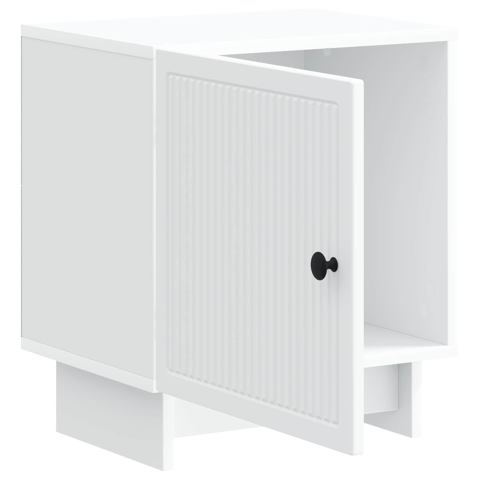 vidaXL Szafka Nocna 2 pcs Biały 43 x 34,5 x 50 cm Drewno inżynieryjne
