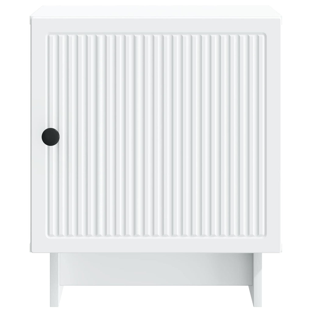 vidaXL Szafka Nocna 2 pcs Biały 43 x 34,5 x 50 cm Drewno inżynieryjne