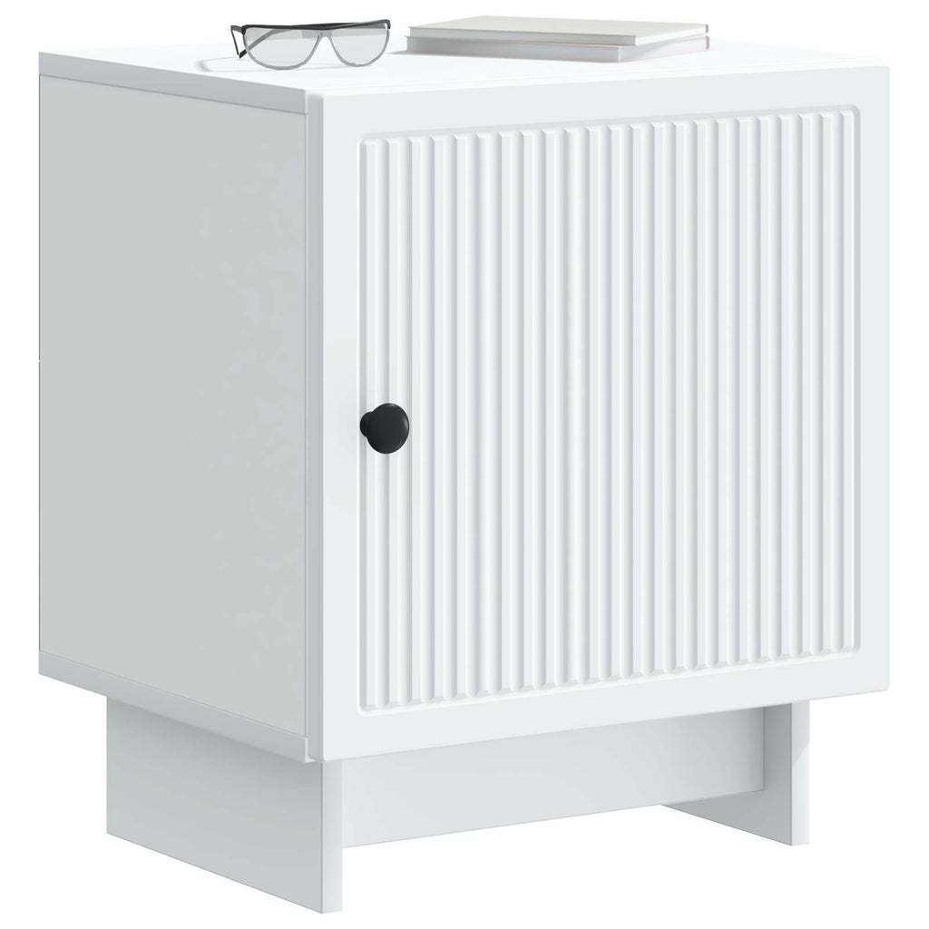 vidaXL Szafka Nocna 2 pcs Biały 43 x 34,5 x 50 cm Drewno inżynieryjne