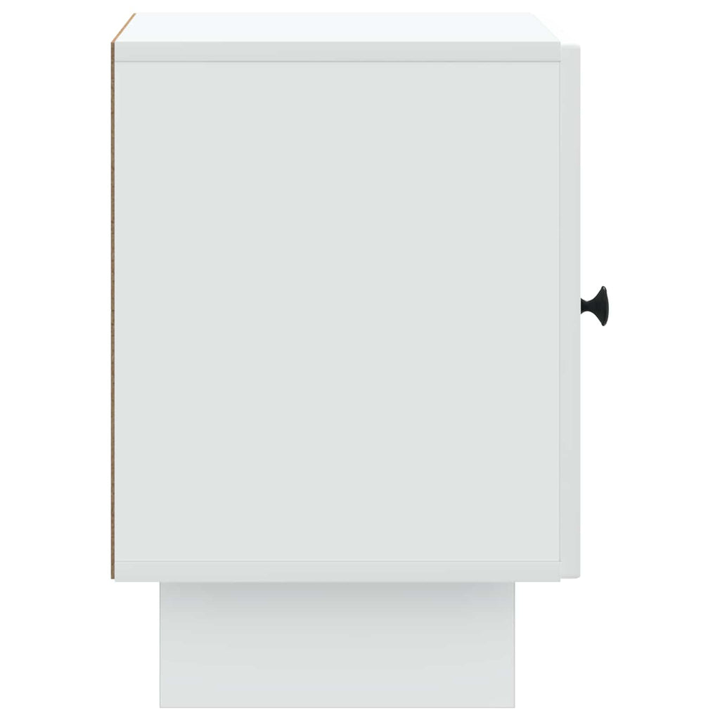 vidaXL Szafka Nocna 2 pcs Biały 43 x 34,5 x 50 cm Drewno inżynieryjne