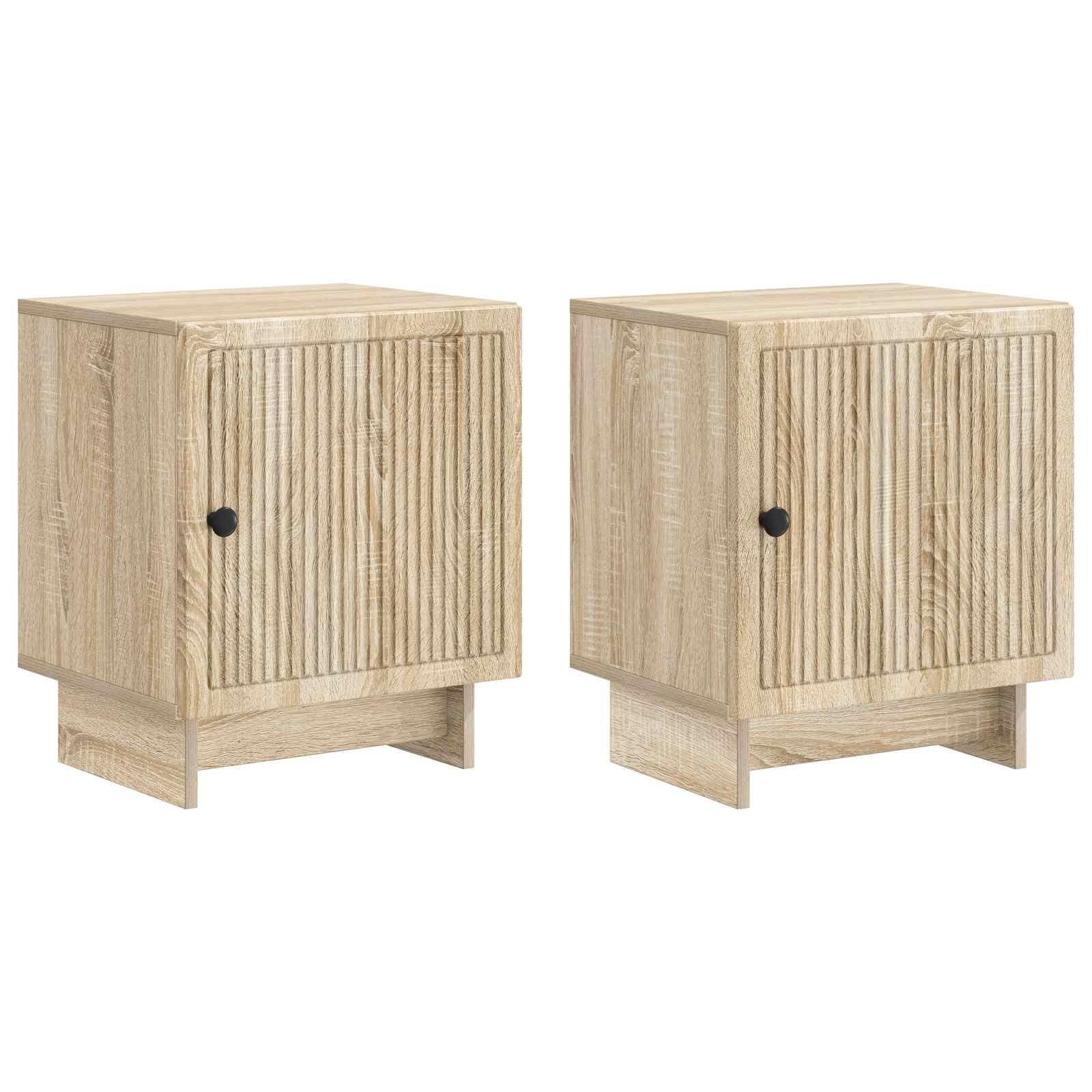 vidaXL Szafka Nocna 2 pcs dąb Sonoma 43 x 34,5 x 50 cm