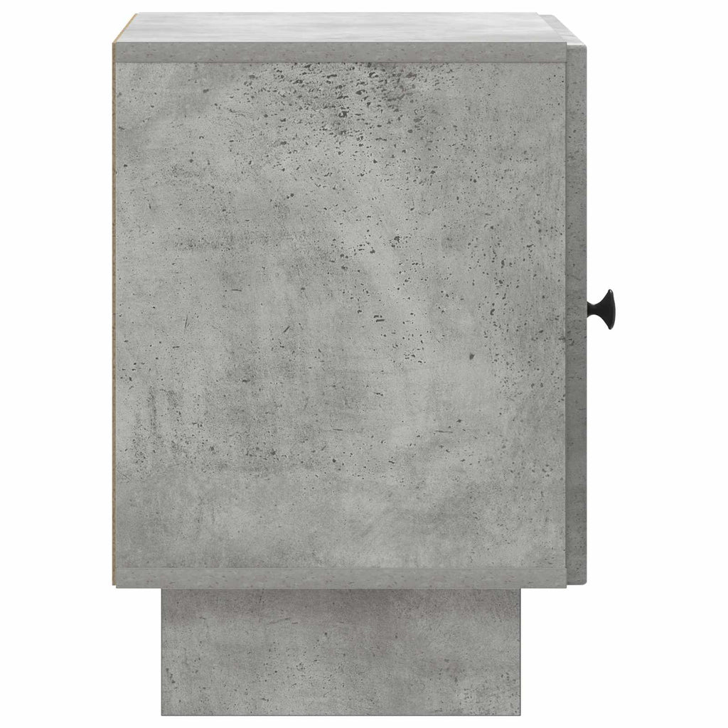 vidaXL Szafka Nocna Betonowy szary 43 x 34,5 x 50 cm