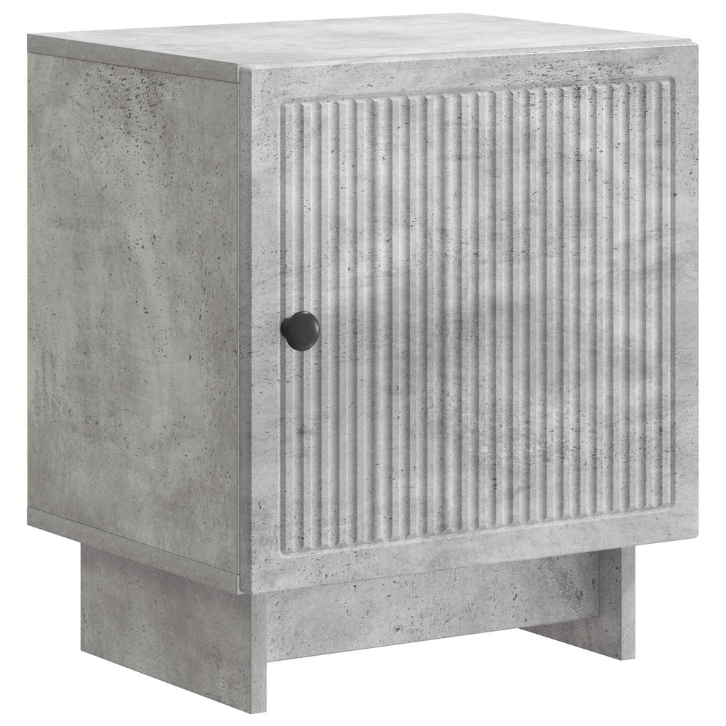 vidaXL Szafka Nocna 2 pcs Betonowy szary 43 x 34,5 x 50 cm