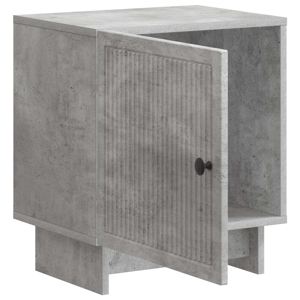 vidaXL Szafka Nocna 2 pcs Betonowy szary 43 x 34,5 x 50 cm