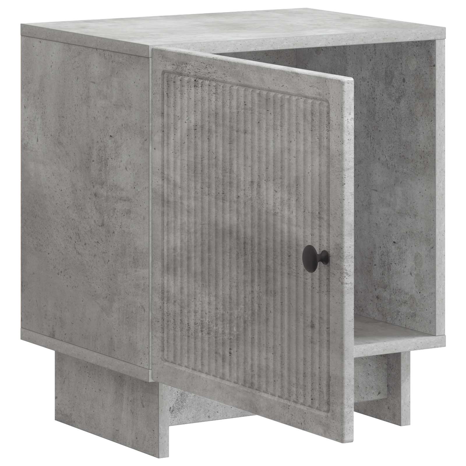 vidaXL Szafka Nocna 2 pcs Betonowy szary 43 x 34,5 x 50 cm