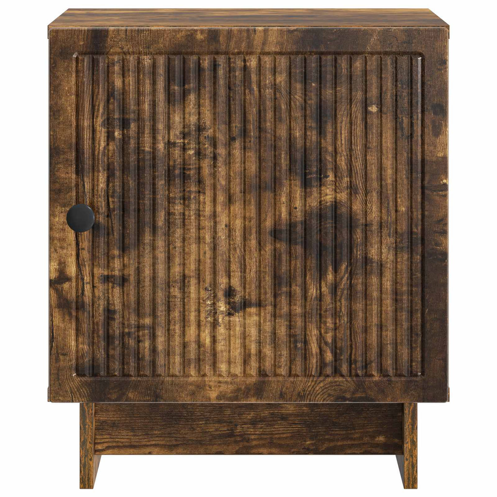 vidaXL Szafka Nocna Dąb wędzony 43 x 34,5 x 50 cm Drewno inżynieryjne