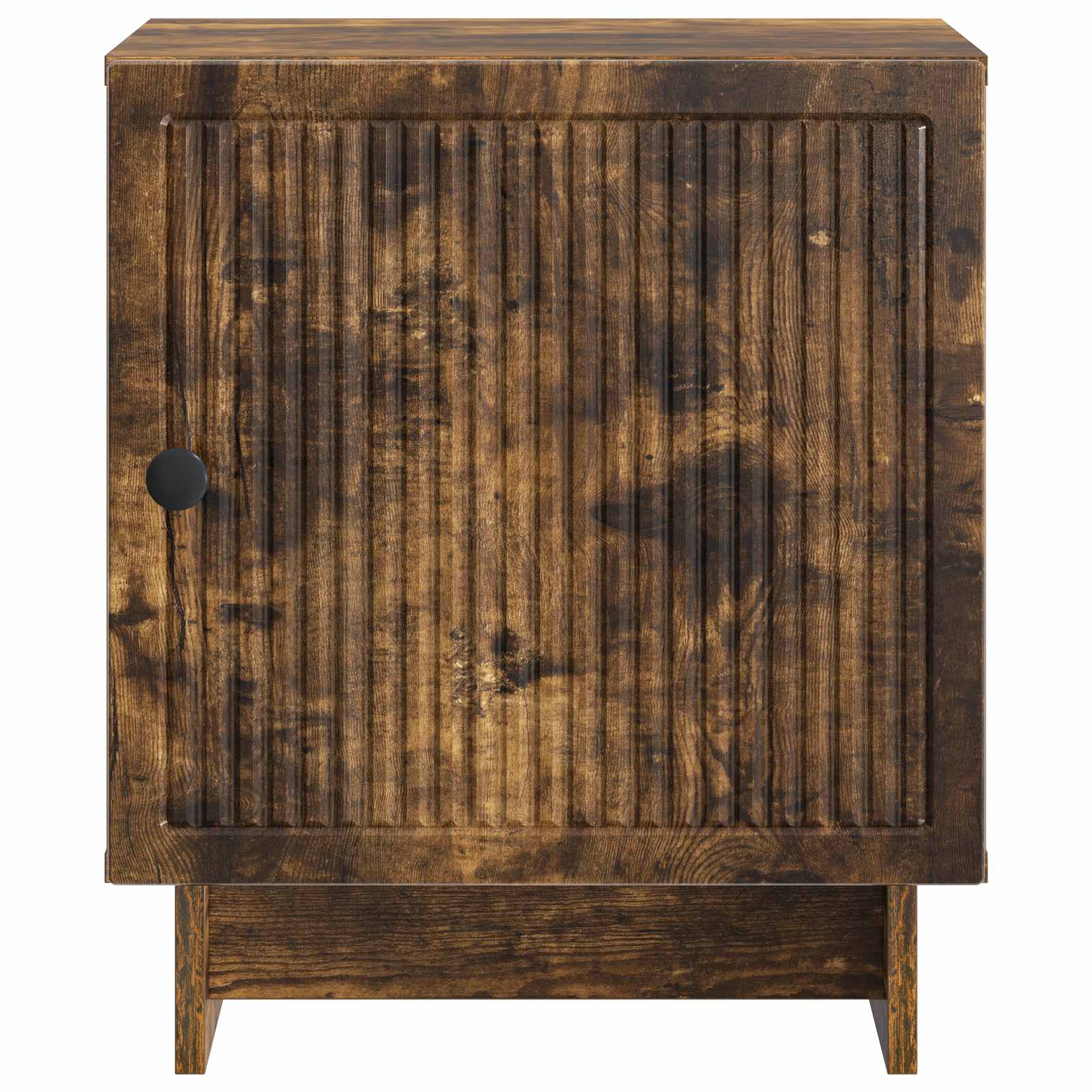 vidaXL Szafka Nocna Dąb wędzony 43 x 34,5 x 50 cm Drewno inżynieryjne