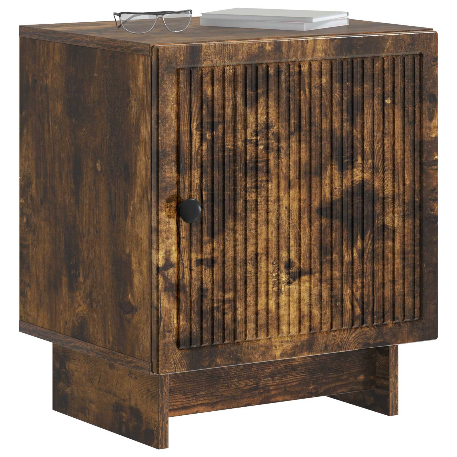 vidaXL Szafka Nocna Dąb wędzony 43 x 34,5 x 50 cm Drewno inżynieryjne