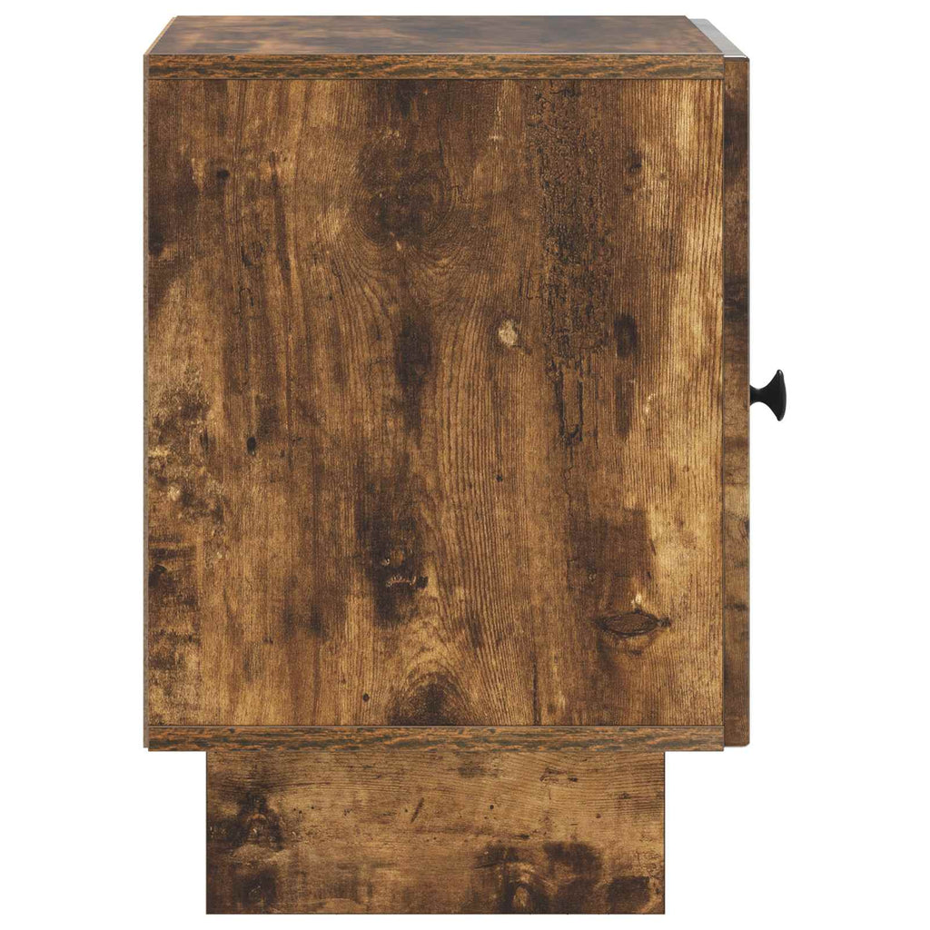 vidaXL Szafka Nocna Dąb wędzony 43 x 34,5 x 50 cm Drewno inżynieryjne