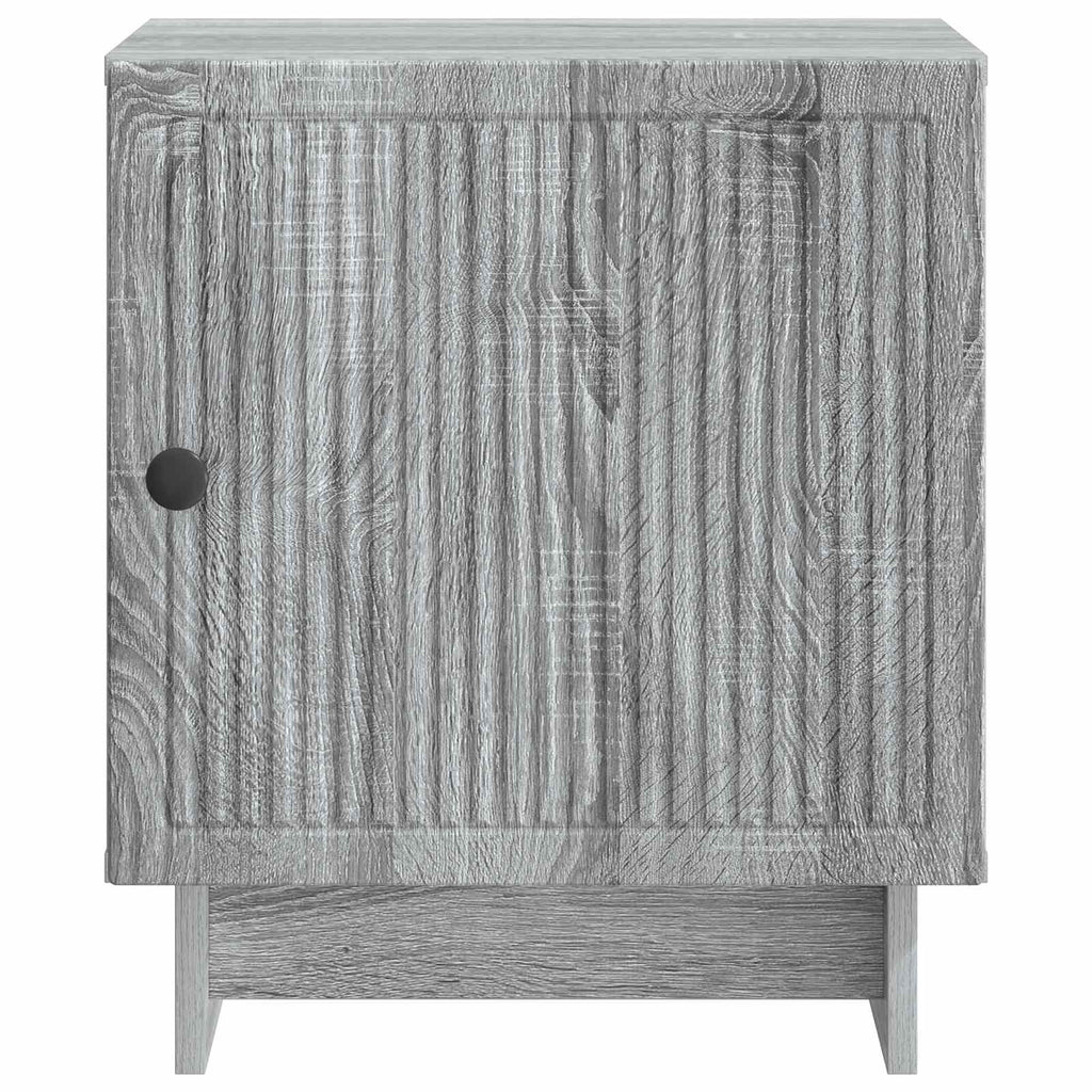 vidaXL Szafka Nocna Szary Sonoma 43 x 34,5 x 50 cm Drewno inżynieryjne