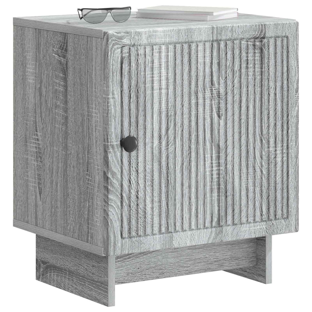 vidaXL Szafka Nocna Szary Sonoma 43 x 34,5 x 50 cm Drewno inżynieryjne