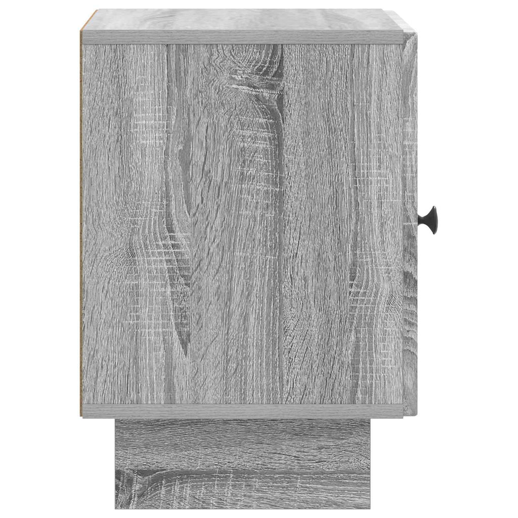 vidaXL Szafka Nocna Szary Sonoma 43 x 34,5 x 50 cm Drewno inżynieryjne