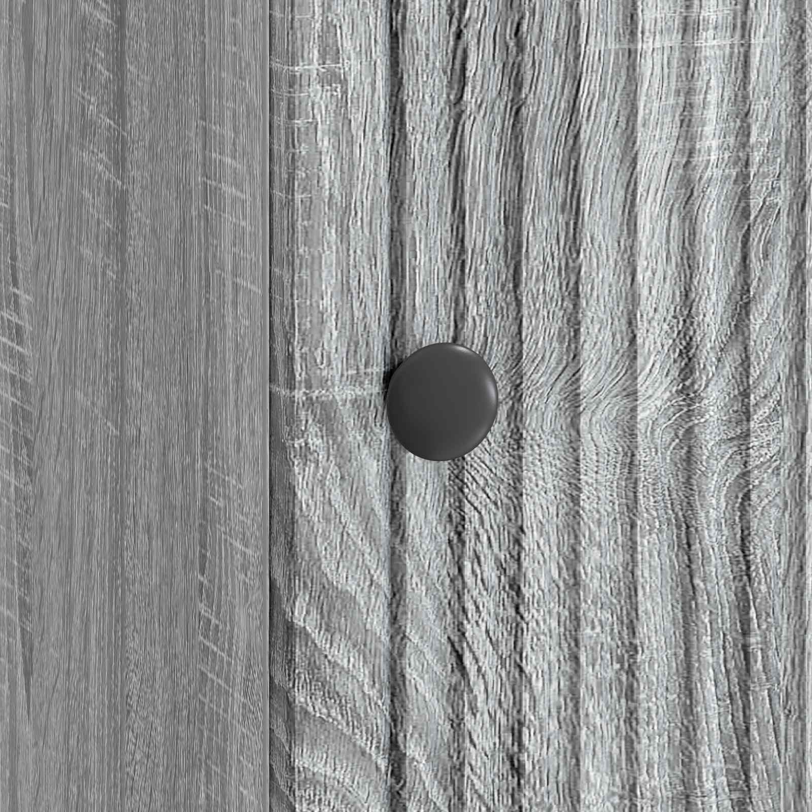 vidaXL Szafka Nocna 2 pcs Szary Sonoma 43 x 34,5 x 50 cm