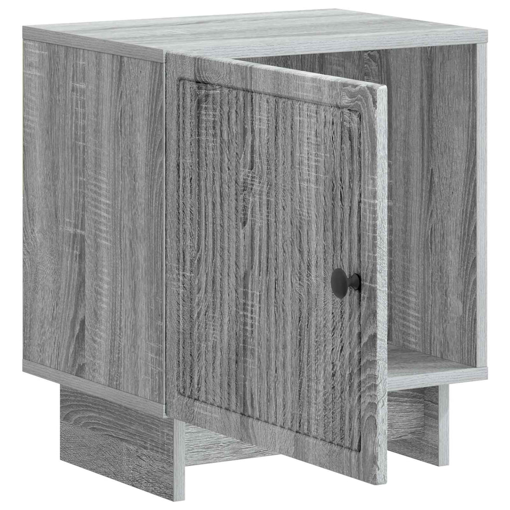 vidaXL Szafka Nocna 2 pcs Szary Sonoma 43 x 34,5 x 50 cm