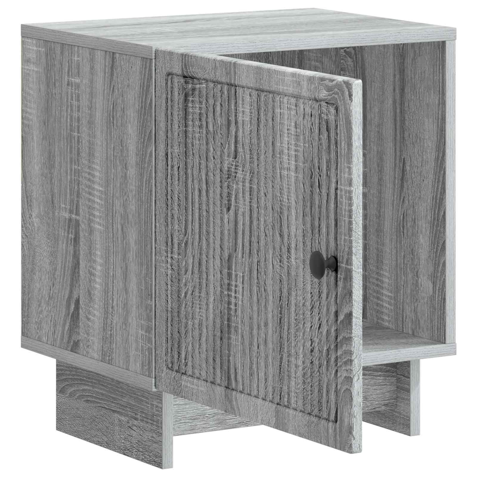 vidaXL Szafka Nocna 2 pcs Szary Sonoma 43 x 34,5 x 50 cm