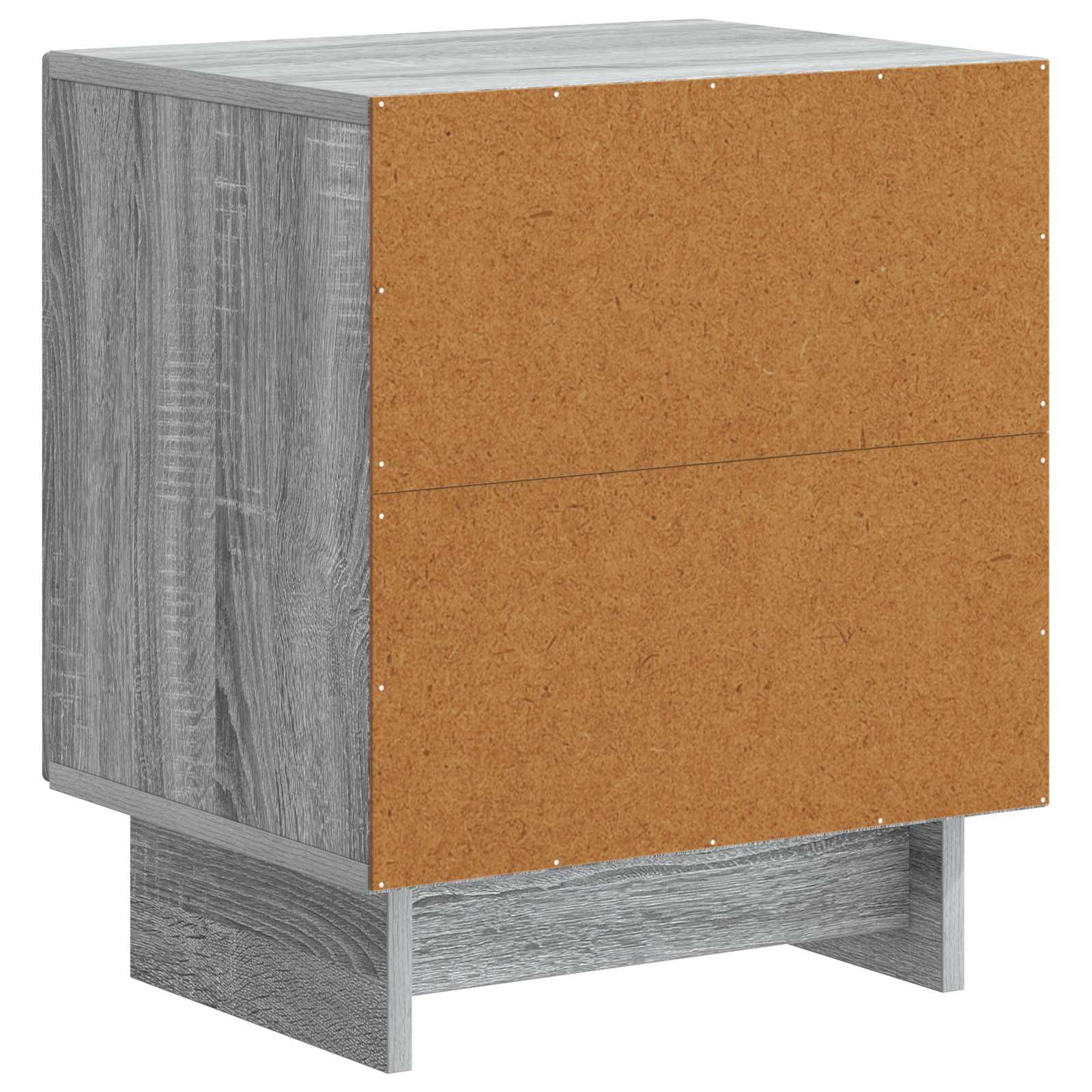 vidaXL Szafka Nocna 2 pcs Szary Sonoma 43 x 34,5 x 50 cm