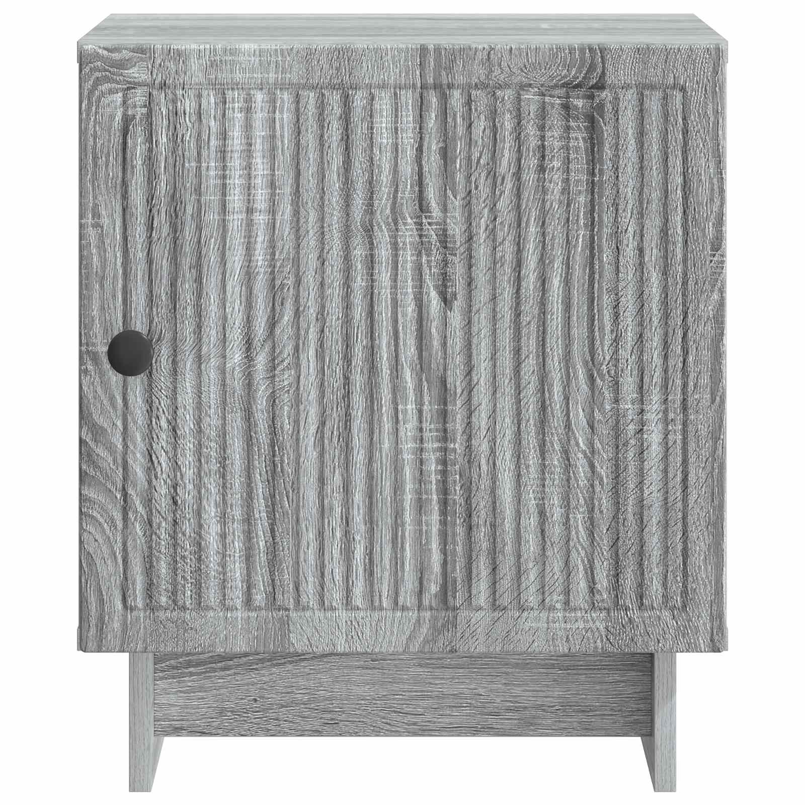 vidaXL Szafka Nocna 2 pcs Szary Sonoma 43 x 34,5 x 50 cm